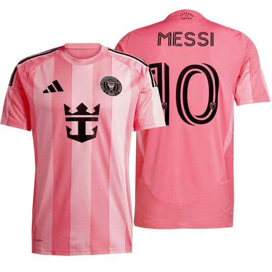 Custom INTER MIAMI 2025/26 HOME JERSEY W/ MESSI #10 PRINTING