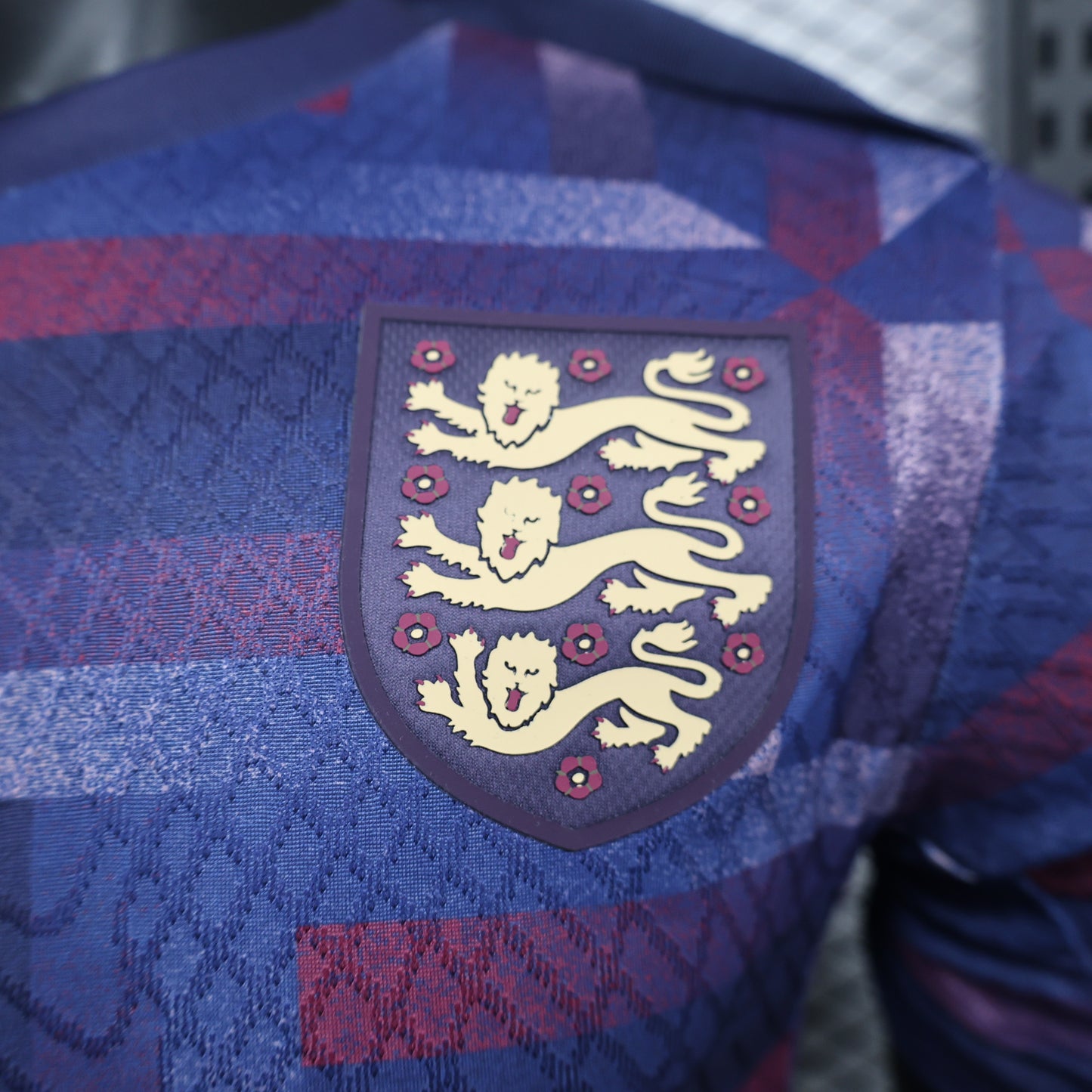 24 England away player version jersey