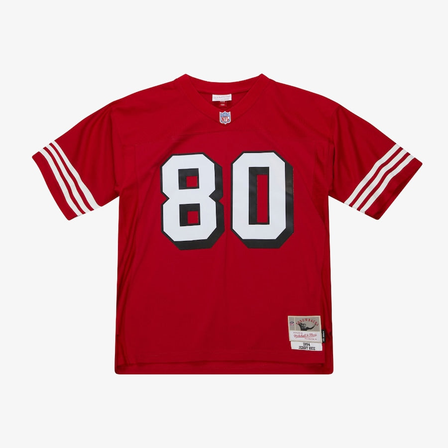 Men's Jerry Rice Scarlet San Francisco 49ers 1994 Legacy  Jersey