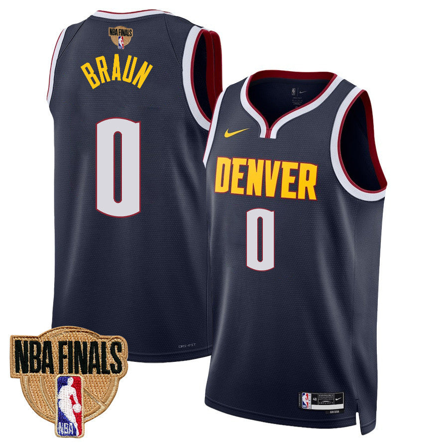 Christian Braun Denver Nuggets NBA Finals Jersey