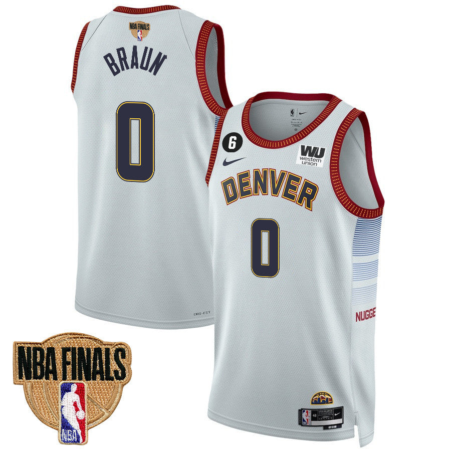 Christian Braun Denver Nuggets NBA Finals Jersey