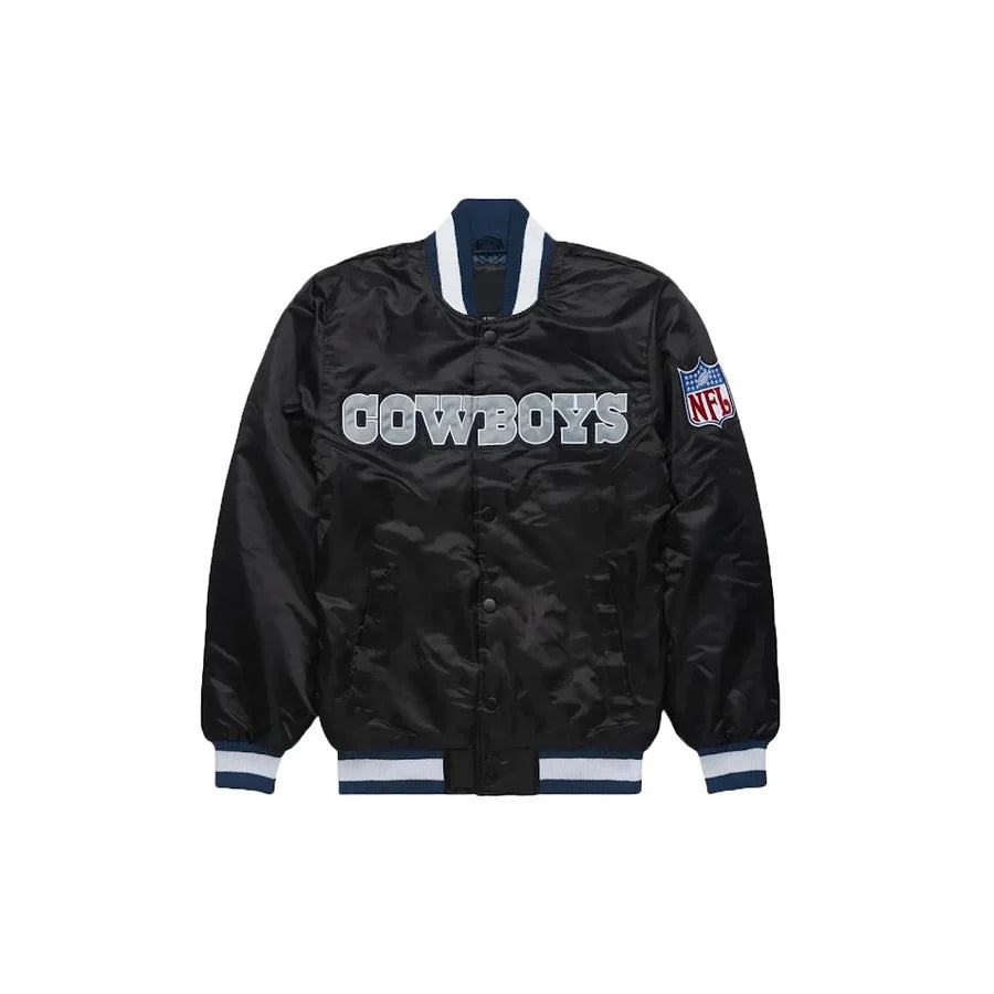 Dallas Cowboys Satin Bomber Jacket