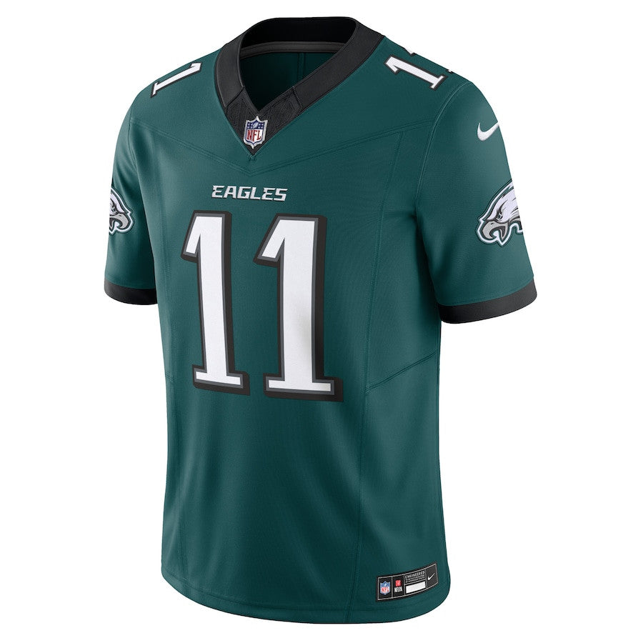 A.J. Brown Philadelphia Eagles Vapor F.U.S.E. Limited Jersey - Midnight Green