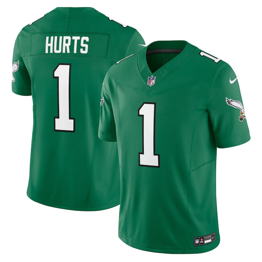 Jalen Hurts Philadelphia Eagles Vapor F.U.S.E. Limited Jersey - Kelly Green