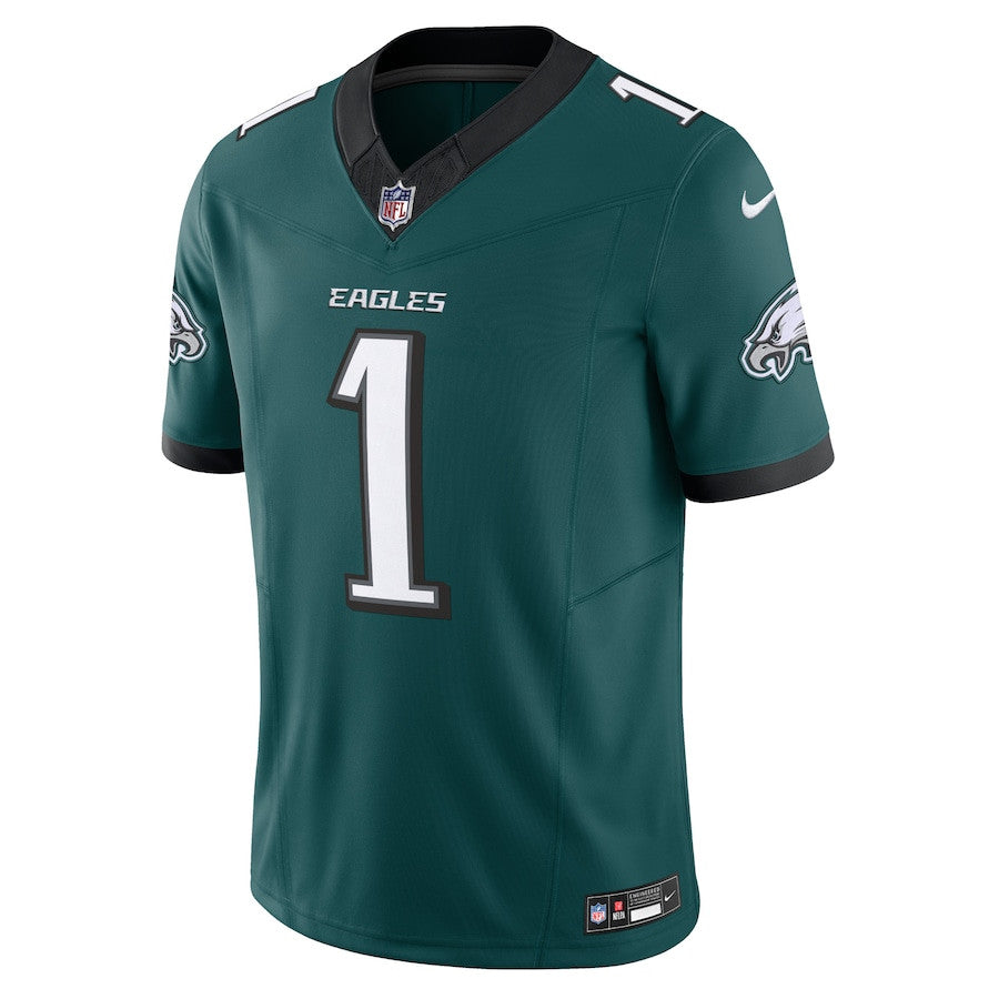 Jalen Hurts Philadelphia Eagles Vapor F.U.S.E. Limited Jersey - Midnight Green