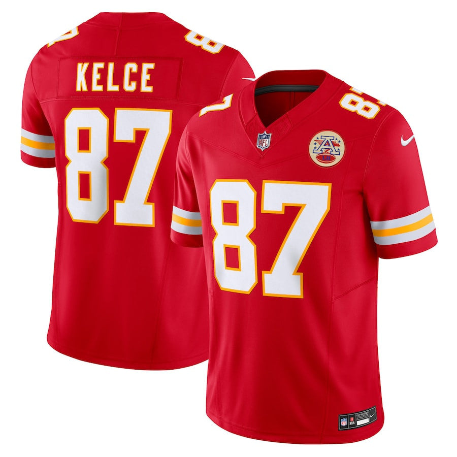 Travis Kelce Kansas City Chiefs Vapor F.U.S.E. Limited Jersey - Red