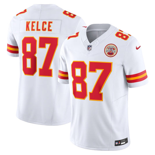 Travis Kelce Kansas City Chiefs Vapor F.U.S.E. Limited Jersey - White