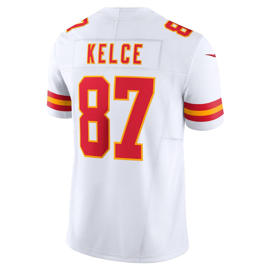 Travis Kelce Kansas City Chiefs Vapor F.U.S.E. Limited Jersey - White