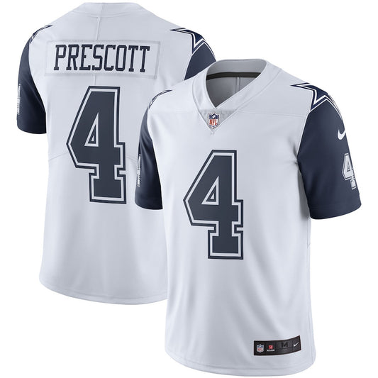 Dak Prescott Dallas Cowboys Color Rush Vapor Limited Jersey - White