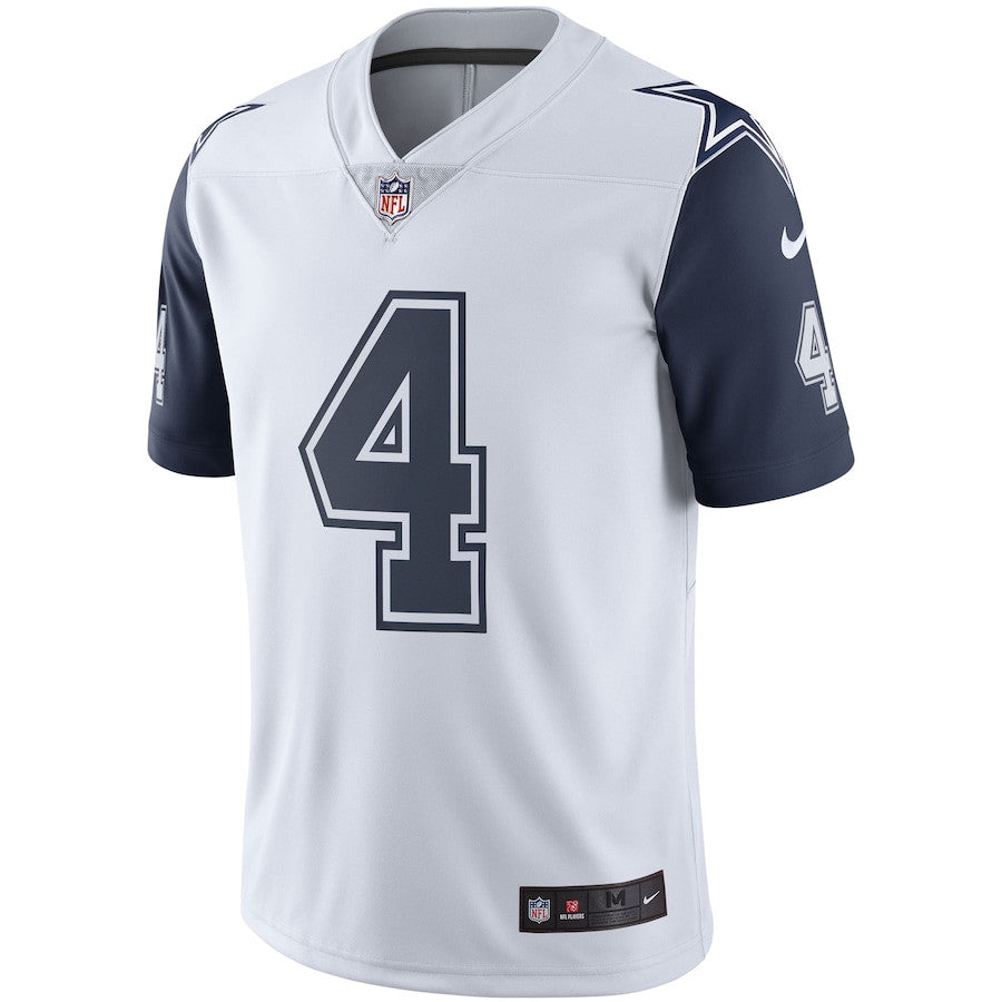 Dak Prescott Dallas Cowboys Color Rush Vapor Limited Jersey - White