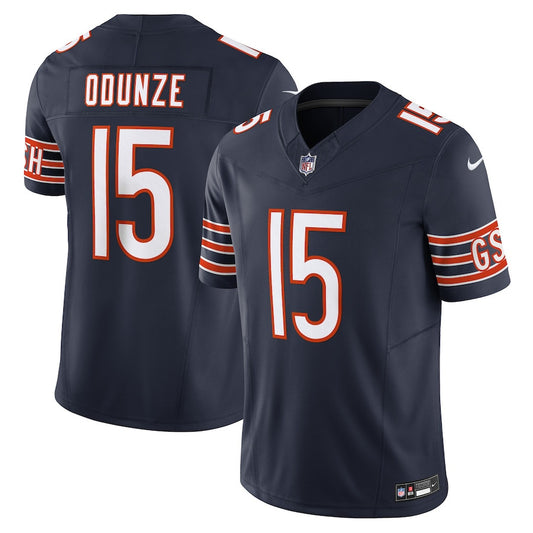 Rome Odunze Chicago Bears Vapor F.U.S.E. Limited Jersey - Navy