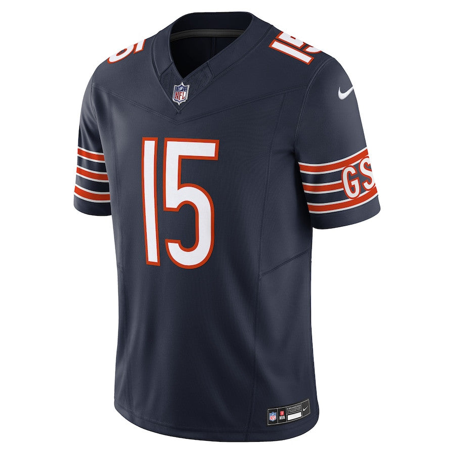 Rome Odunze Chicago Bears Vapor F.U.S.E. Limited Jersey - Navy