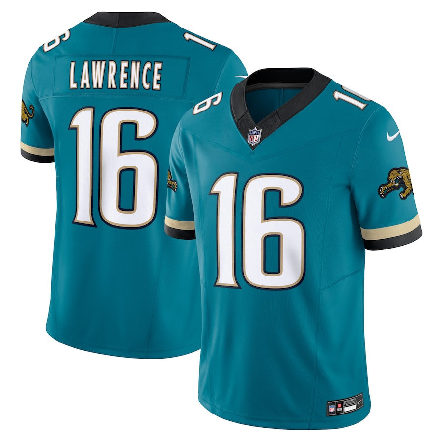 Trevor Lawrence Jacksonville Jaguars Prowler Throwback Vapor F.U.S.E. Limited Jersey - Teal