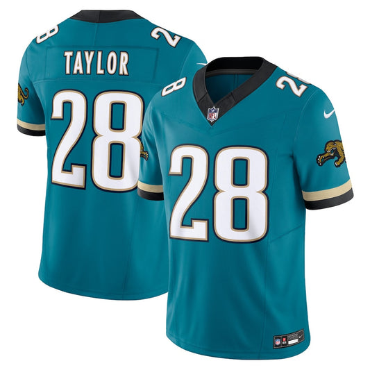 Fred Taylor Jacksonville Jaguars Prowler Throwback Vapor F.U.S.E. Limited Retired Player Jersey - Teal