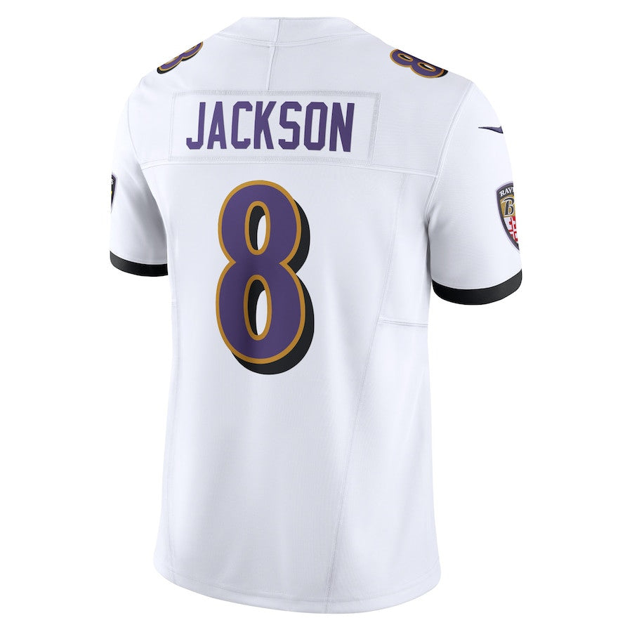 Lamar Jackson Baltimore Ravens Vapor F.U.S.E. Limited Jersey - White