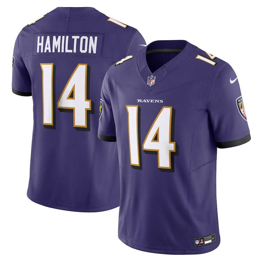 Kyle Hamilton Baltimore Ravens Vapor F.U.S.E. Limited Jersey - Purple