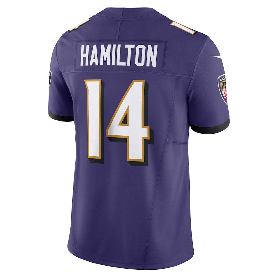 Kyle Hamilton Baltimore Ravens Vapor F.U.S.E. Limited Jersey - Purple