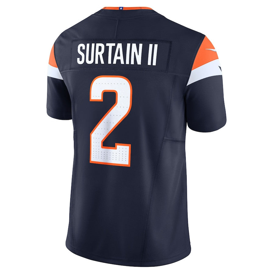 Patrick Surtain II Denver Broncos Mile High Collection Vapor F.U.S.E. Limited Jersey - Navy