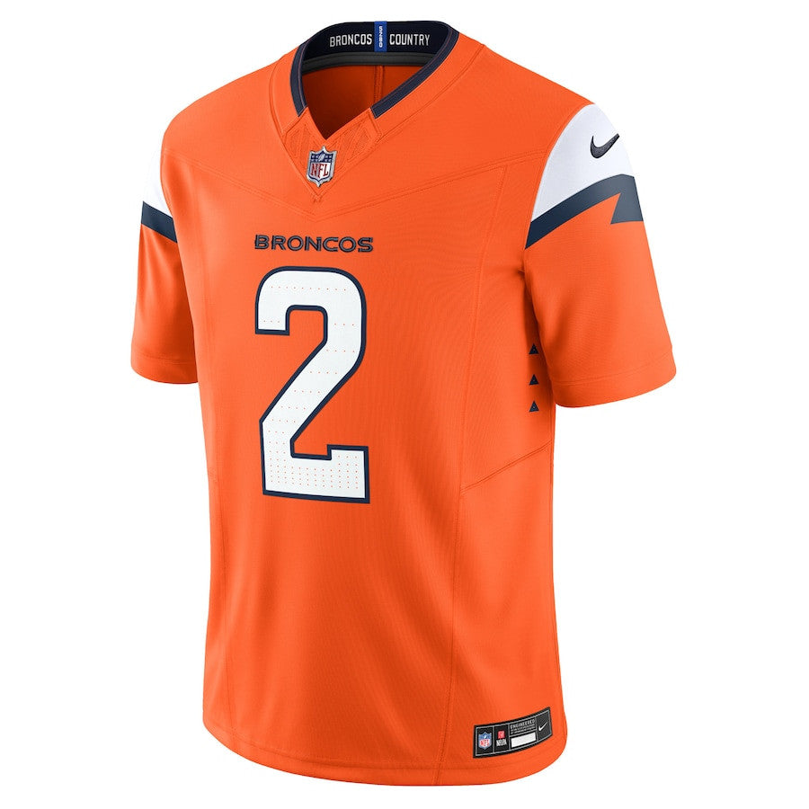 Patrick Surtain II Denver Broncos Mile High Collection Vapor F.U.S.E. Limited Jersey - Orange