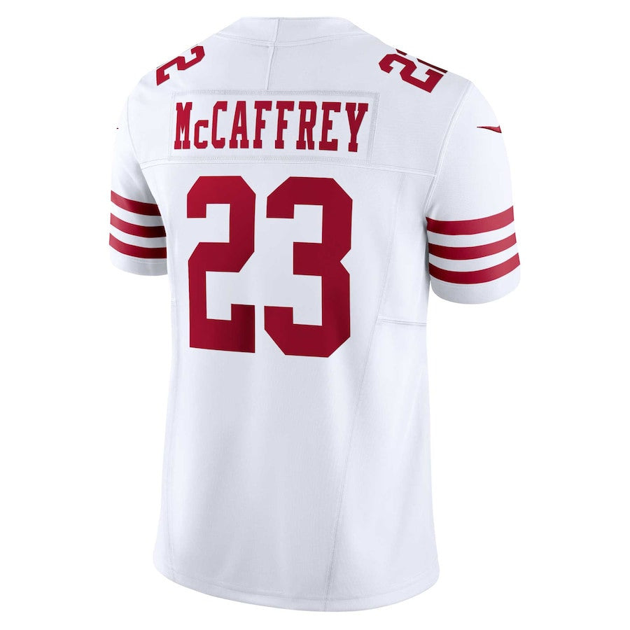 Christian McCaffrey San Francisco 49ers Vapor F.U.S.E. Limited Jersey - White