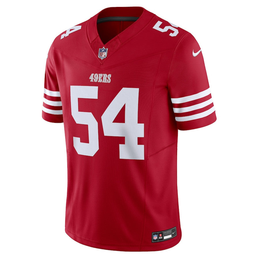 Fred Warner San Francisco 49ers Vapor F.U.S.E. Limited Jersey - Scarlet