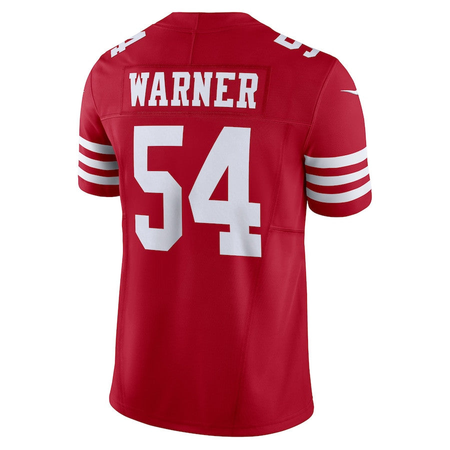 Fred Warner San Francisco 49ers Vapor F.U.S.E. Limited Jersey - Scarlet