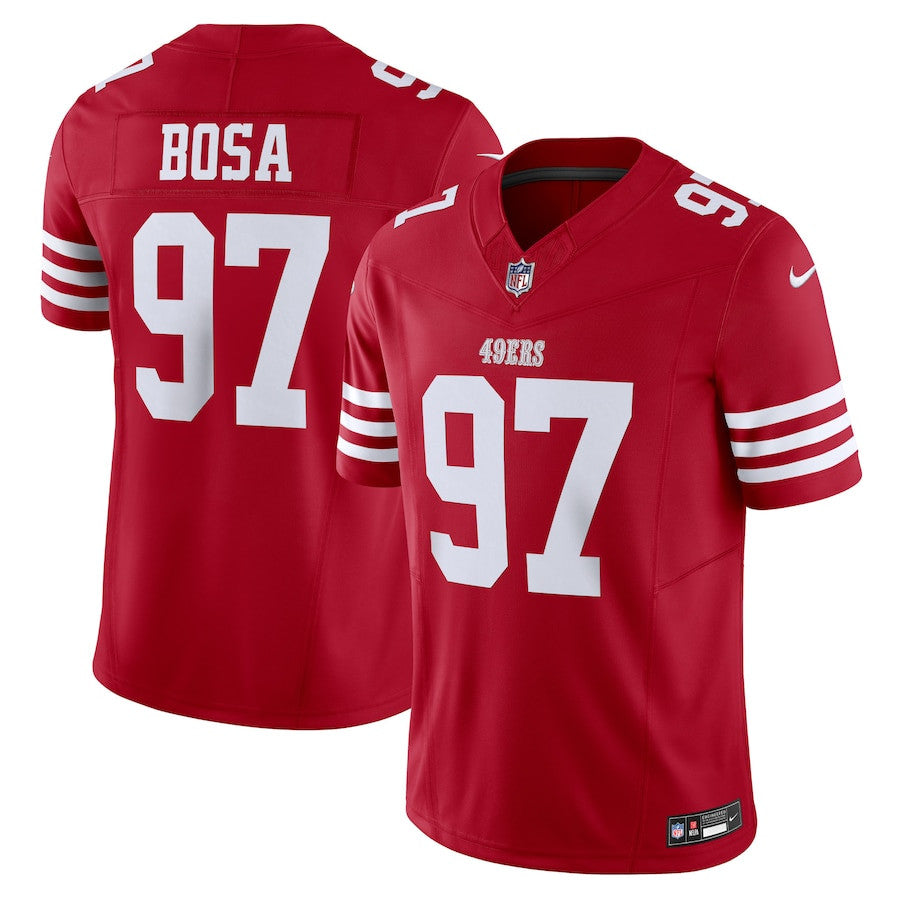 Nick Bosa San Francisco 49ers Vapor F.U.S.E. Limited Jersey - Scarlet