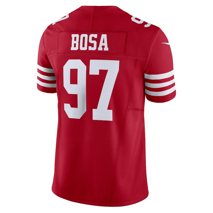 Nick Bosa San Francisco 49ers Vapor F.U.S.E. Limited Jersey - Scarlet