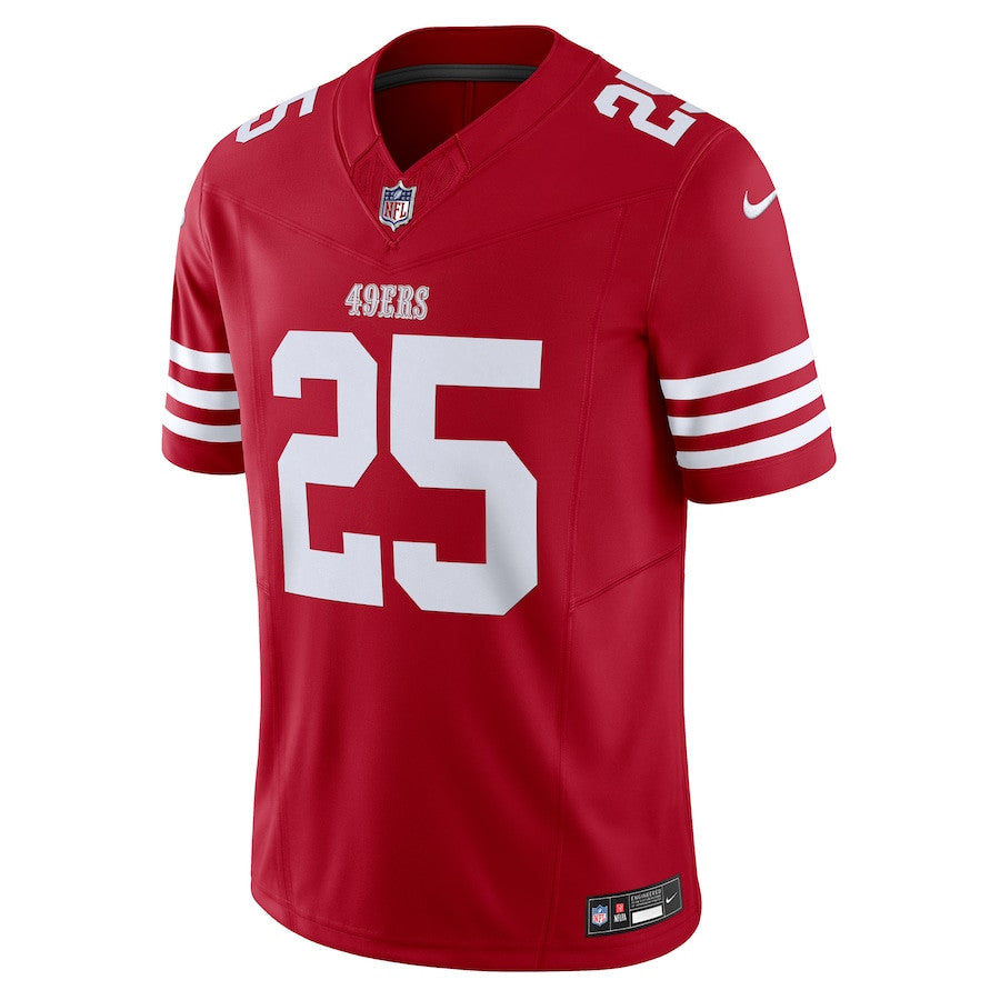 Elijah Mitchell San Francisco 49ers Vapor F.U.S.E. Limited Jersey - Scarlet