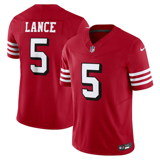 Trey Lance San Francisco 49ers Vapor F.U.S.E. Limited Jersey - Scarlet