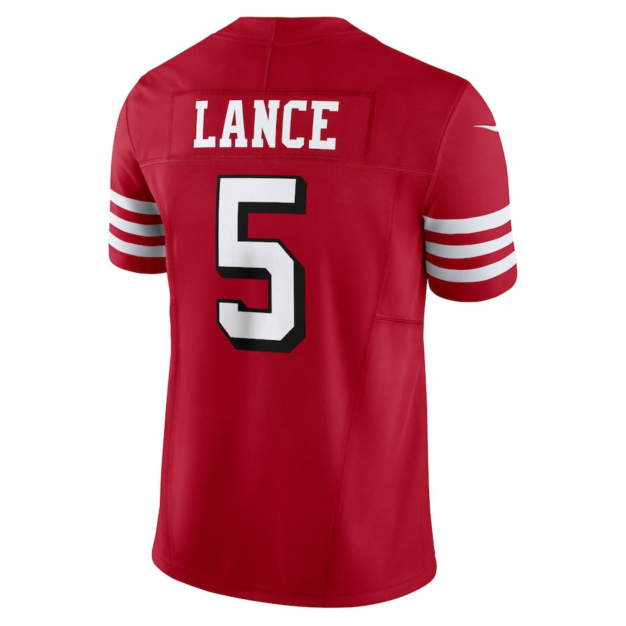 Trey Lance San Francisco 49ers Vapor F.U.S.E. Limited Jersey - Scarlet