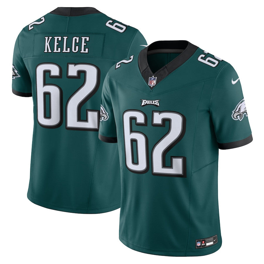 Jason Kelce Philadelphia Eagles Vapor F.U.S.E. Limited Jersey - Midnight Green