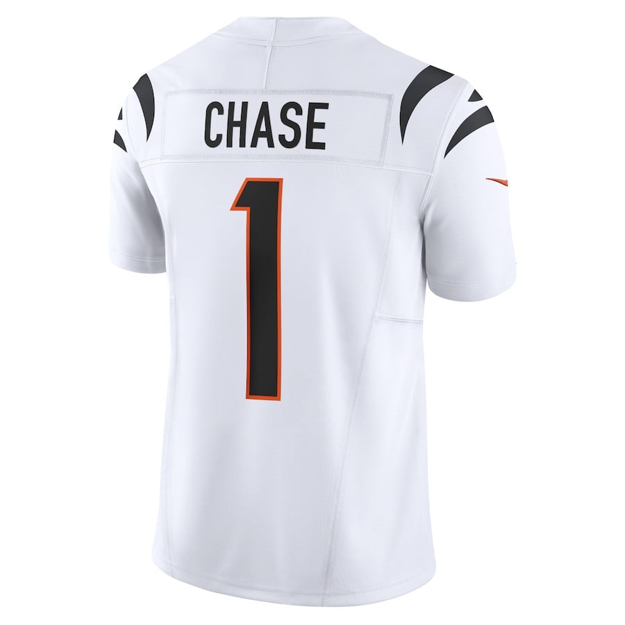 Ja'Marr Chase Cincinnati Bengals Vapor F.U.S.E. Limited Jersey - White