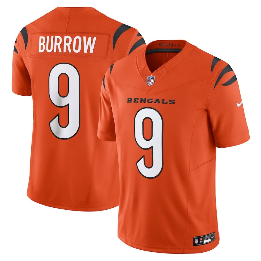 Joe Burrow Cincinnati Bengals Vapor F.U.S.E. Limited Jersey - Orange