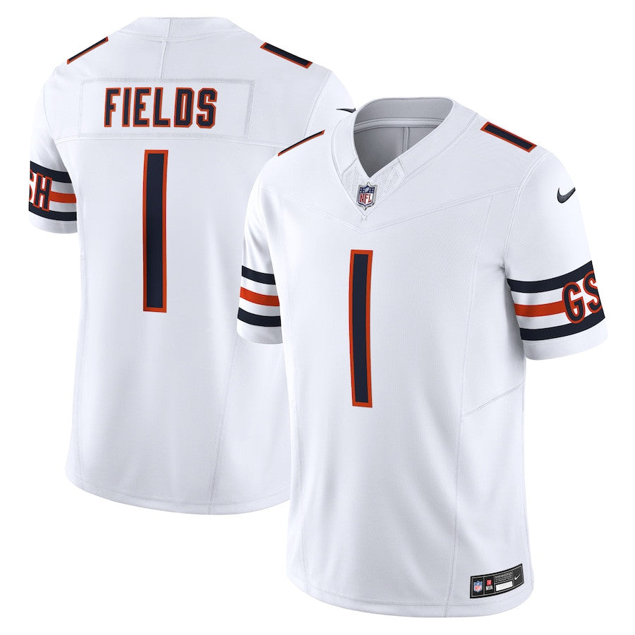 Justin Fields Chicago Bears Vapor F.U.S.E. Limited Jersey - White