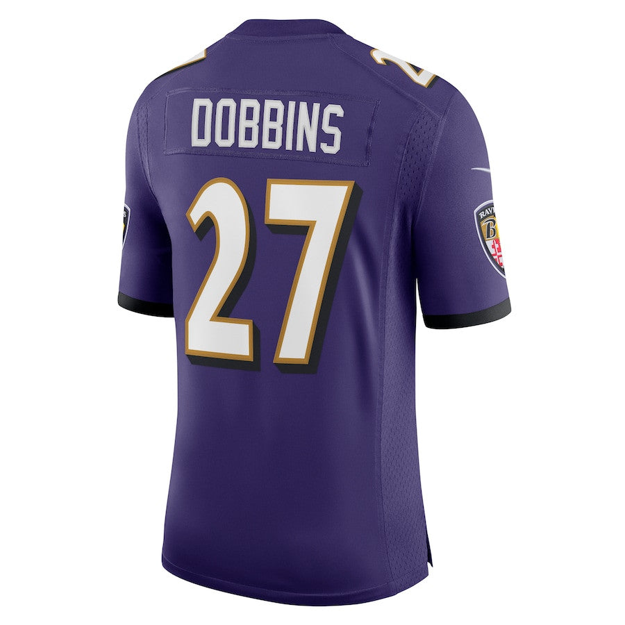 J.K. Dobbins Baltimore Ravens Vapor Limited Jersey - Purple