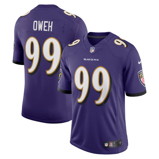 Odafe Oweh Baltimore Ravens Vapor Limited Jersey - Purple