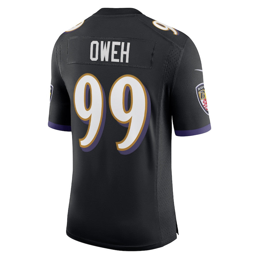 Odafe Oweh Baltimore Ravens Vapor Limited Jersey - Black