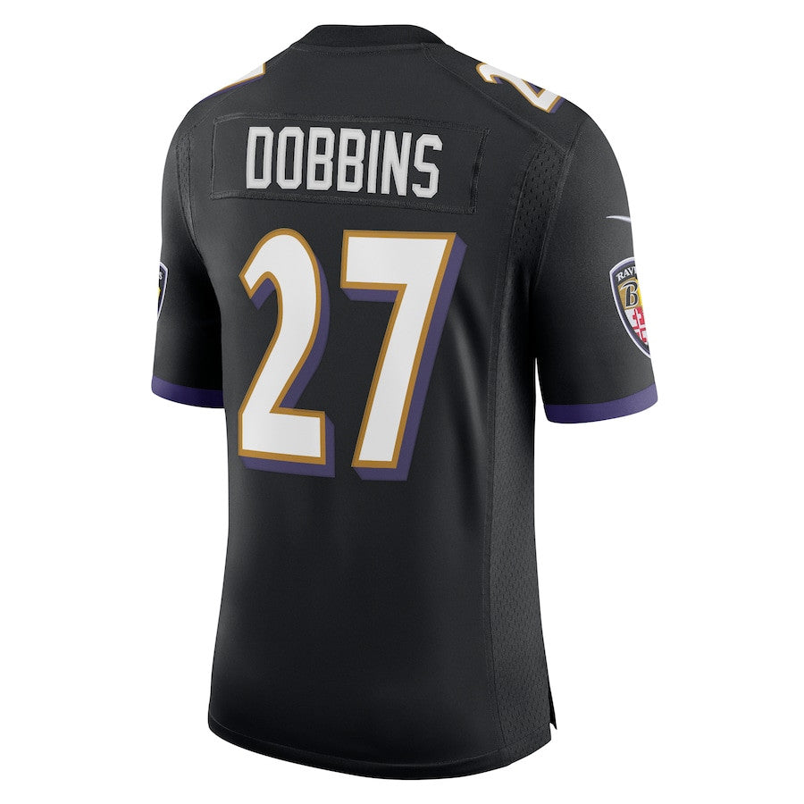 J.K. Dobbins Baltimore Ravens Vapor Limited Jersey - Black