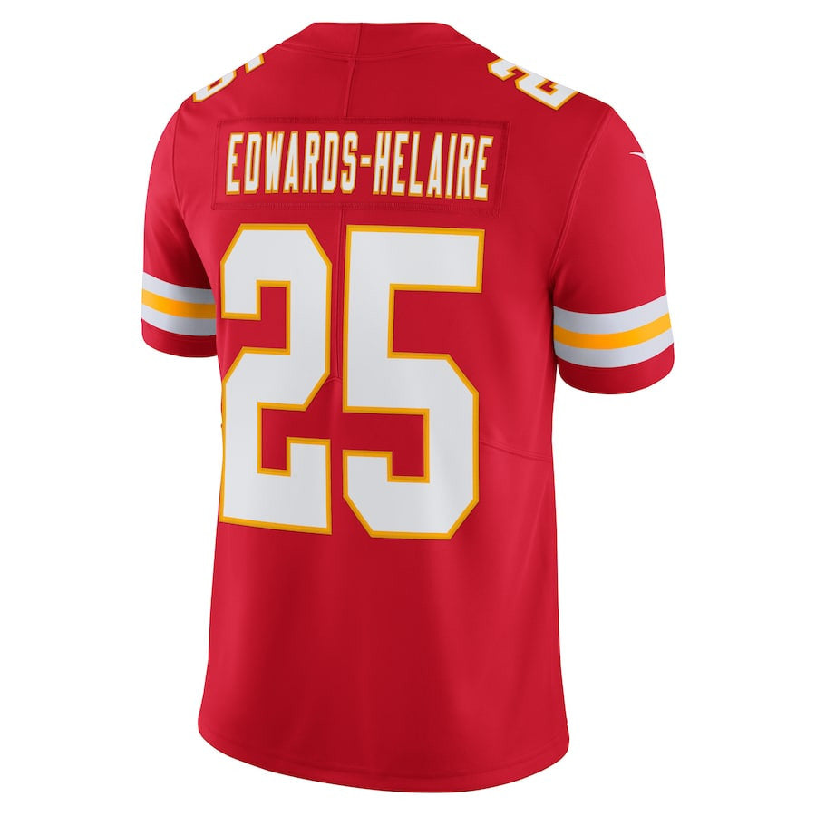 Clyde Edwards-Helaire Kansas City Chiefs Vapor Limited Jersey - Red