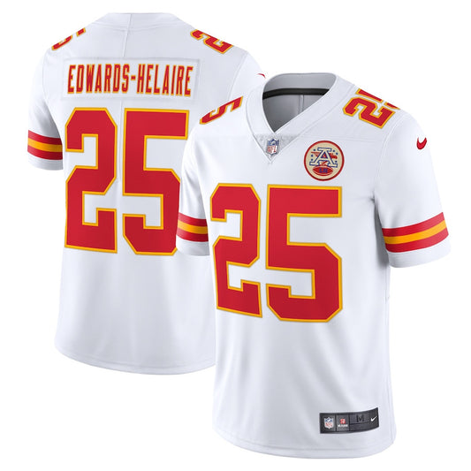 Clyde Edwards-Helaire Kansas City Chiefs Vapor Limited Jersey - White