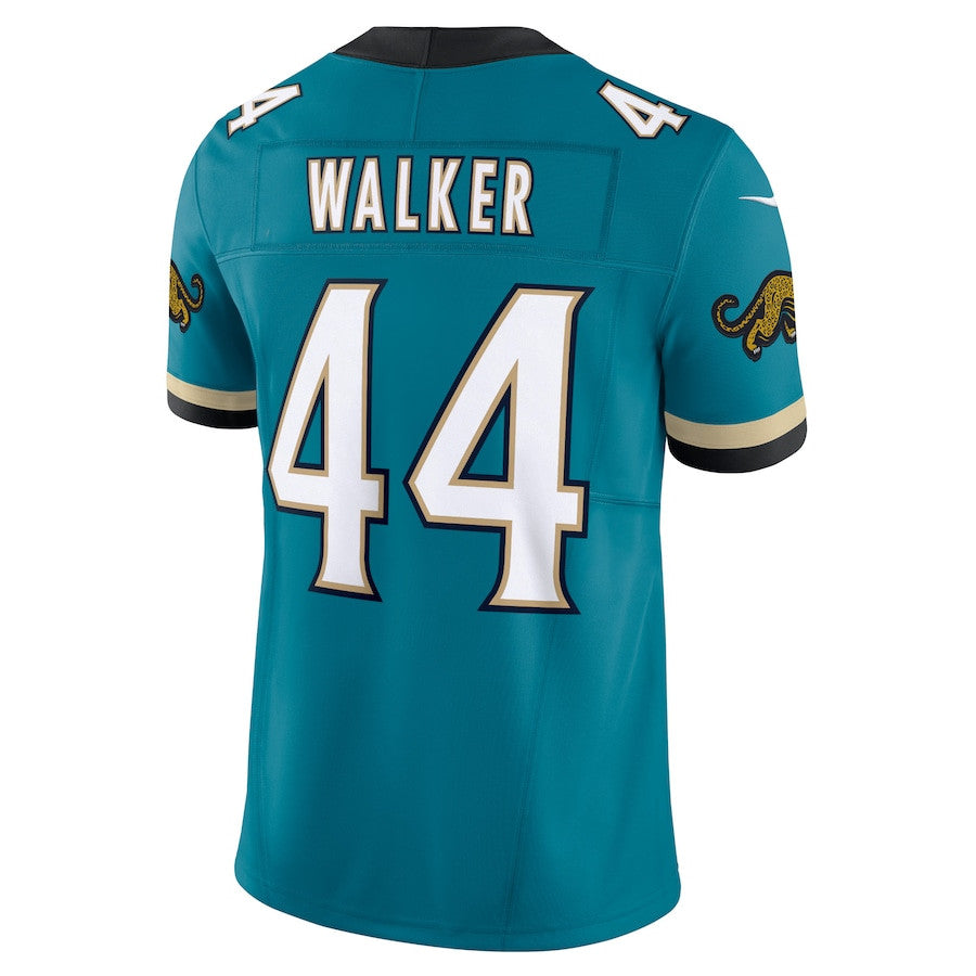 Travon Walker Jacksonville Jaguars Prowler Throwback Vapor F.U.S.E. Limited Jersey - Teal