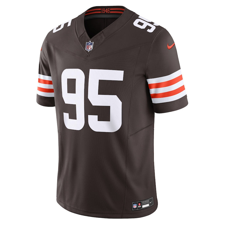 Myles Garrett Cleveland Browns Vapor F.U.S.E. Limited Jersey - Brown