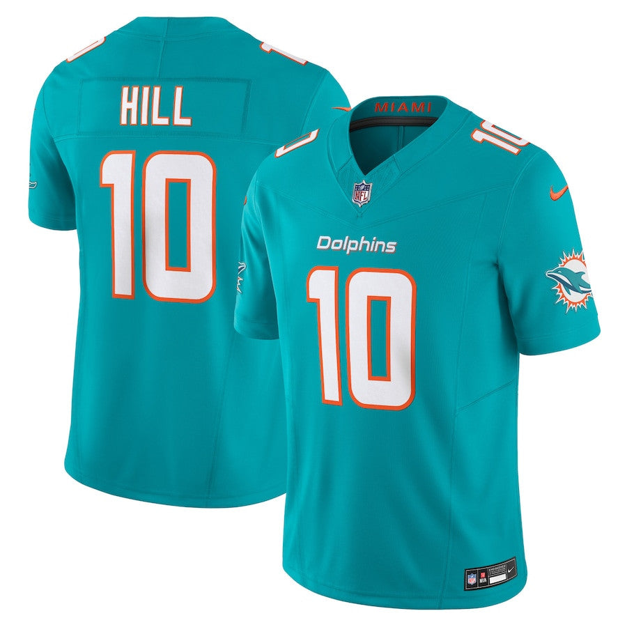 Tyreek Hill Miami Dolphins Vapor F.U.S.E. Limited Jersey - Aqua