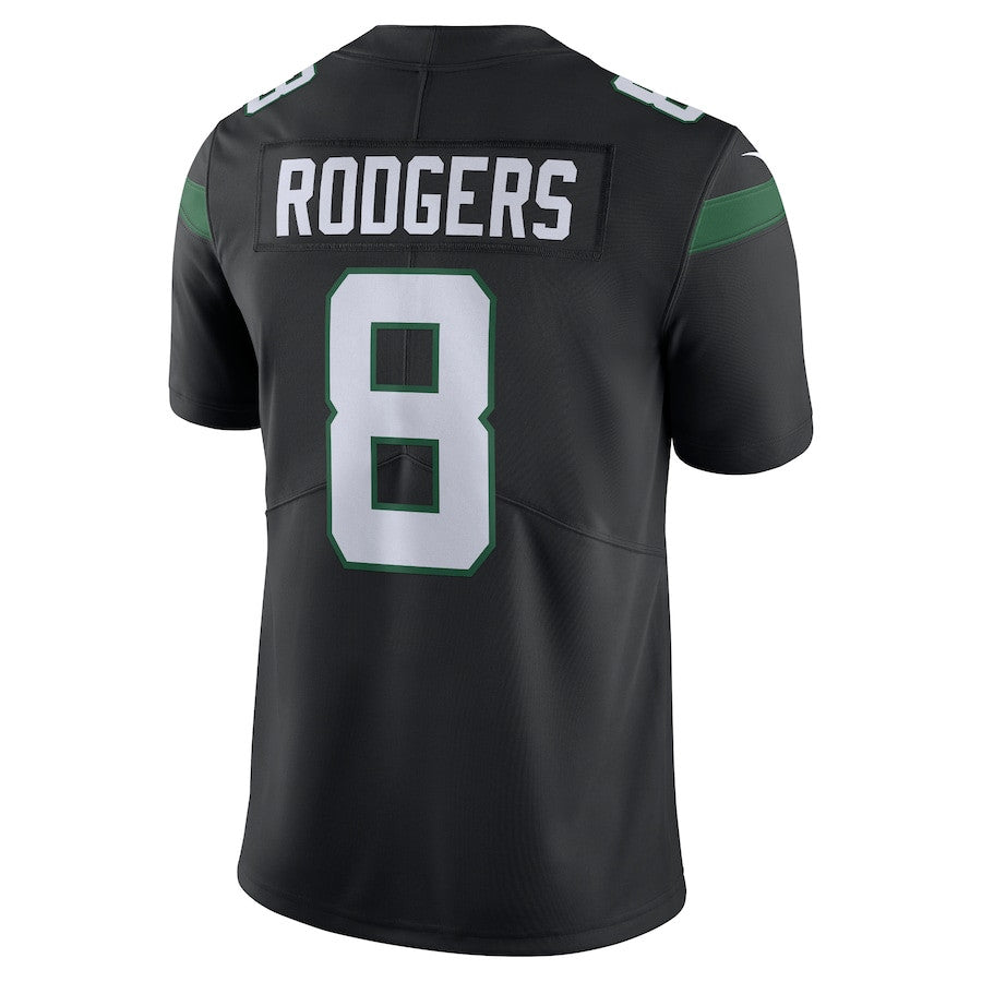 Aaron Rodgers New York Jets Vapor Untouchable Limited Jersey - Black