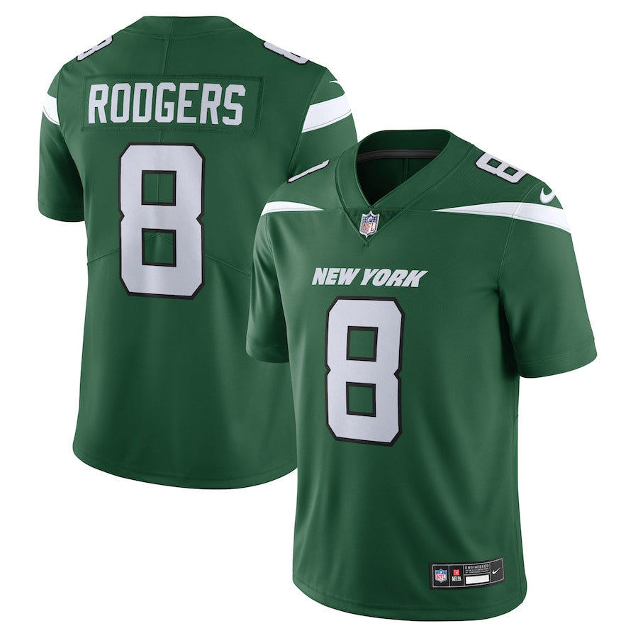 Aaron Rodgers New York Jets Vapor Untouchable Limited Jersey - Gotham Green