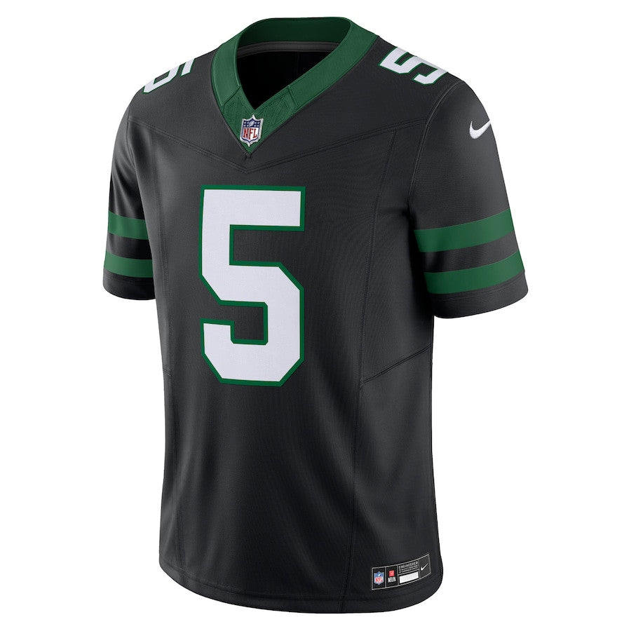 Garrett Wilson New York Jets Alternate Vapor F.U.S.E. Limited Jersey - Legacy Black