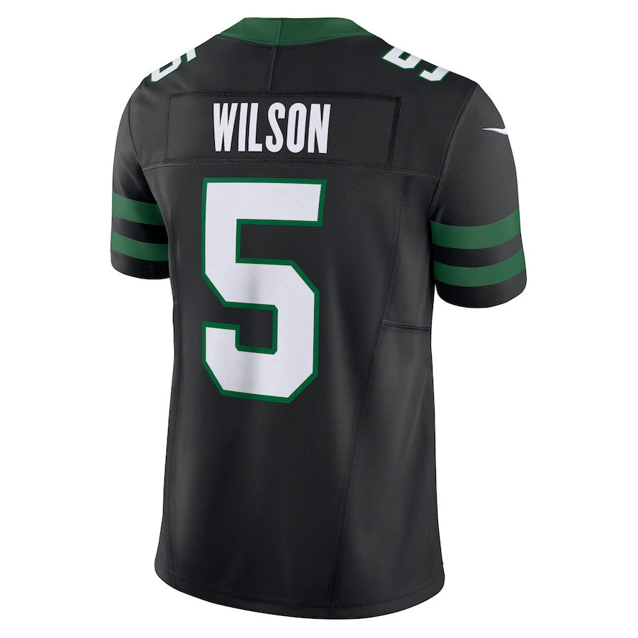 Garrett Wilson New York Jets Alternate Vapor F.U.S.E. Limited Jersey - Legacy Black