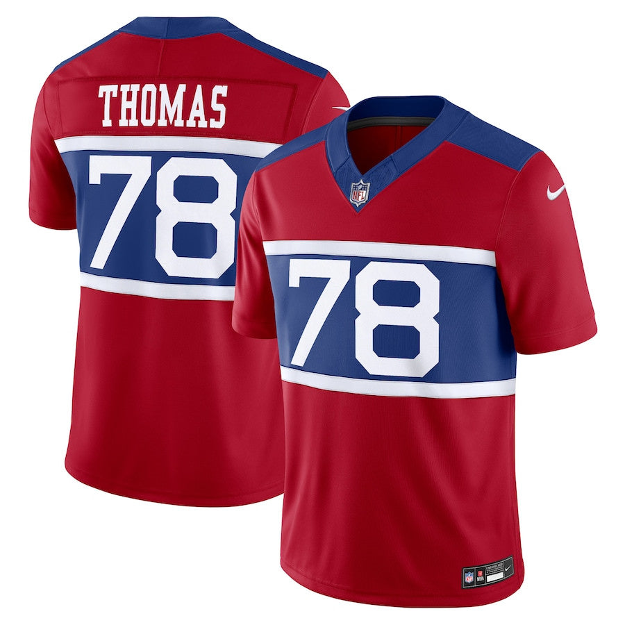 Andrew Thomas New York Giants Alternate Vapor F.U.S.E. Limited Jersey - Century Red