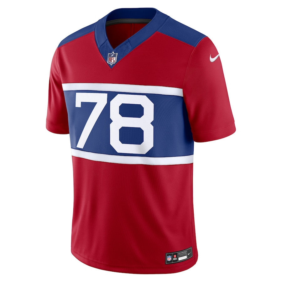 Andrew Thomas New York Giants Alternate Vapor F.U.S.E. Limited Jersey - Century Red